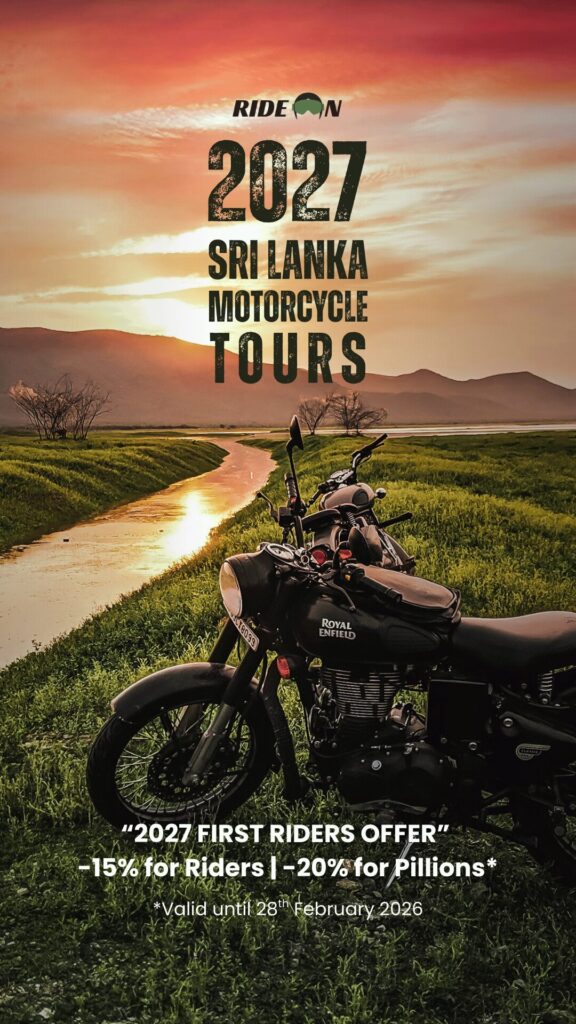 Best motorcycle tours in Sri Lanka