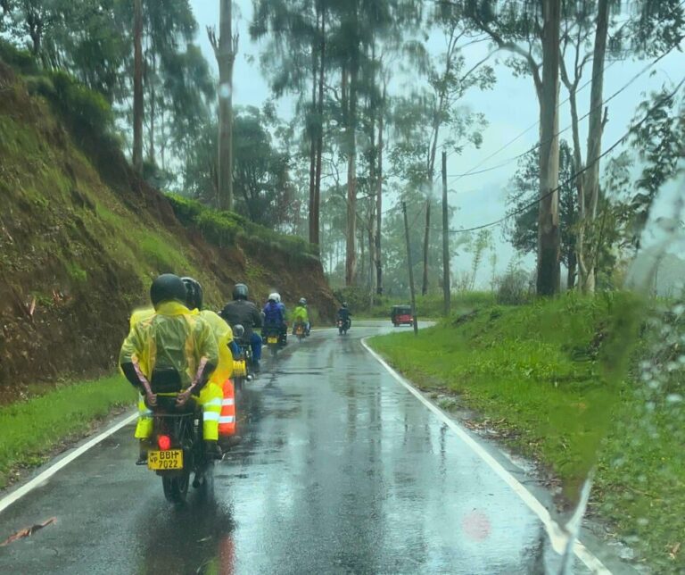 Rainy day in the highlands