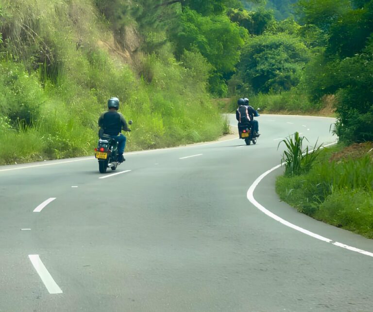 Clear and windy road