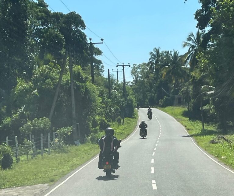 Clear sky, perfect day for a ride